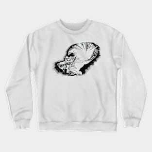 Betta Fish silhouette Crewneck Sweatshirt